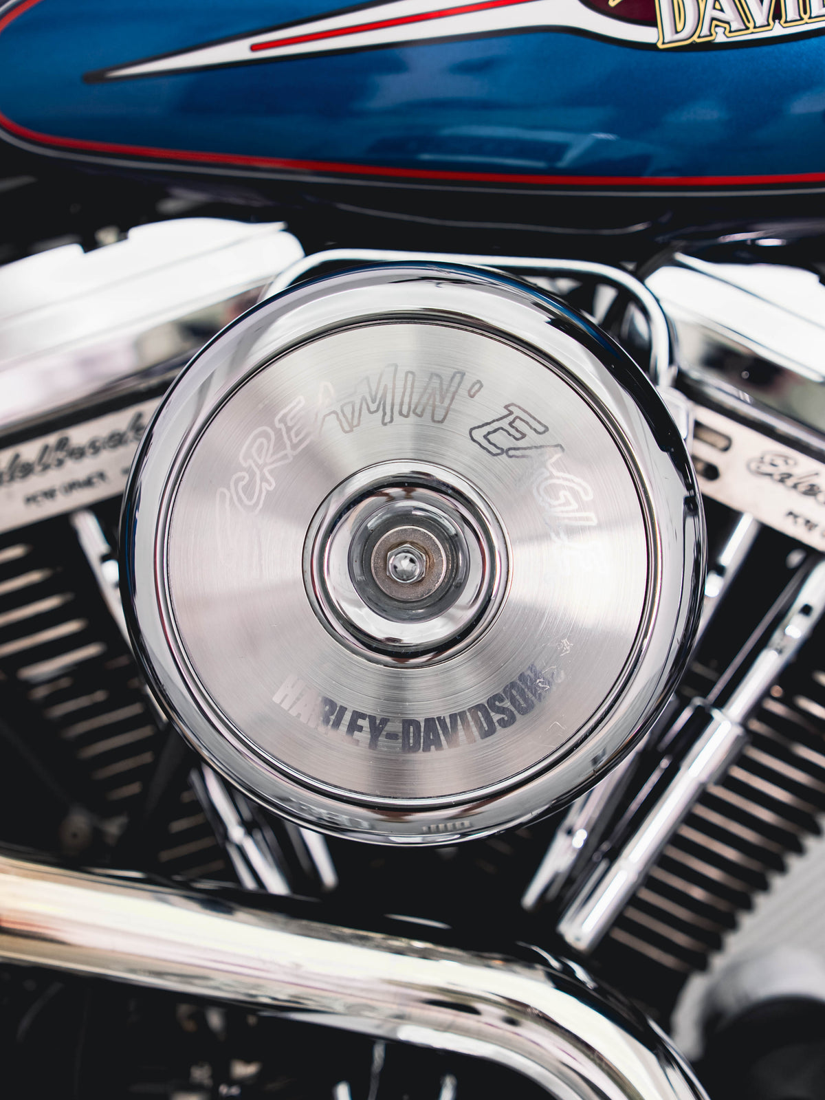1993 FXR CONVERTIBLE SAPPHIRE BLUE