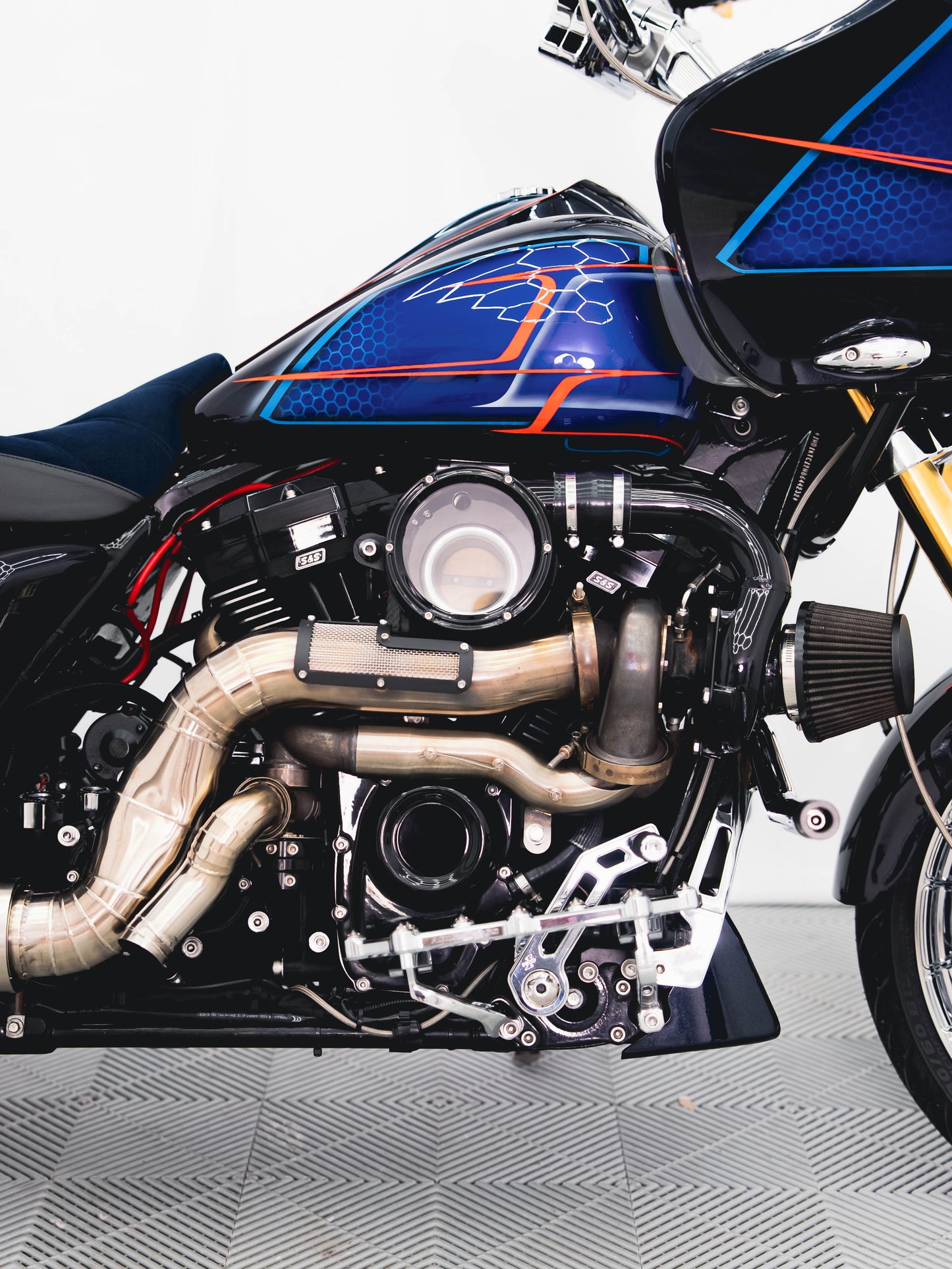 2017 ROAD GLIDE 136" S&S TRASK TURBO