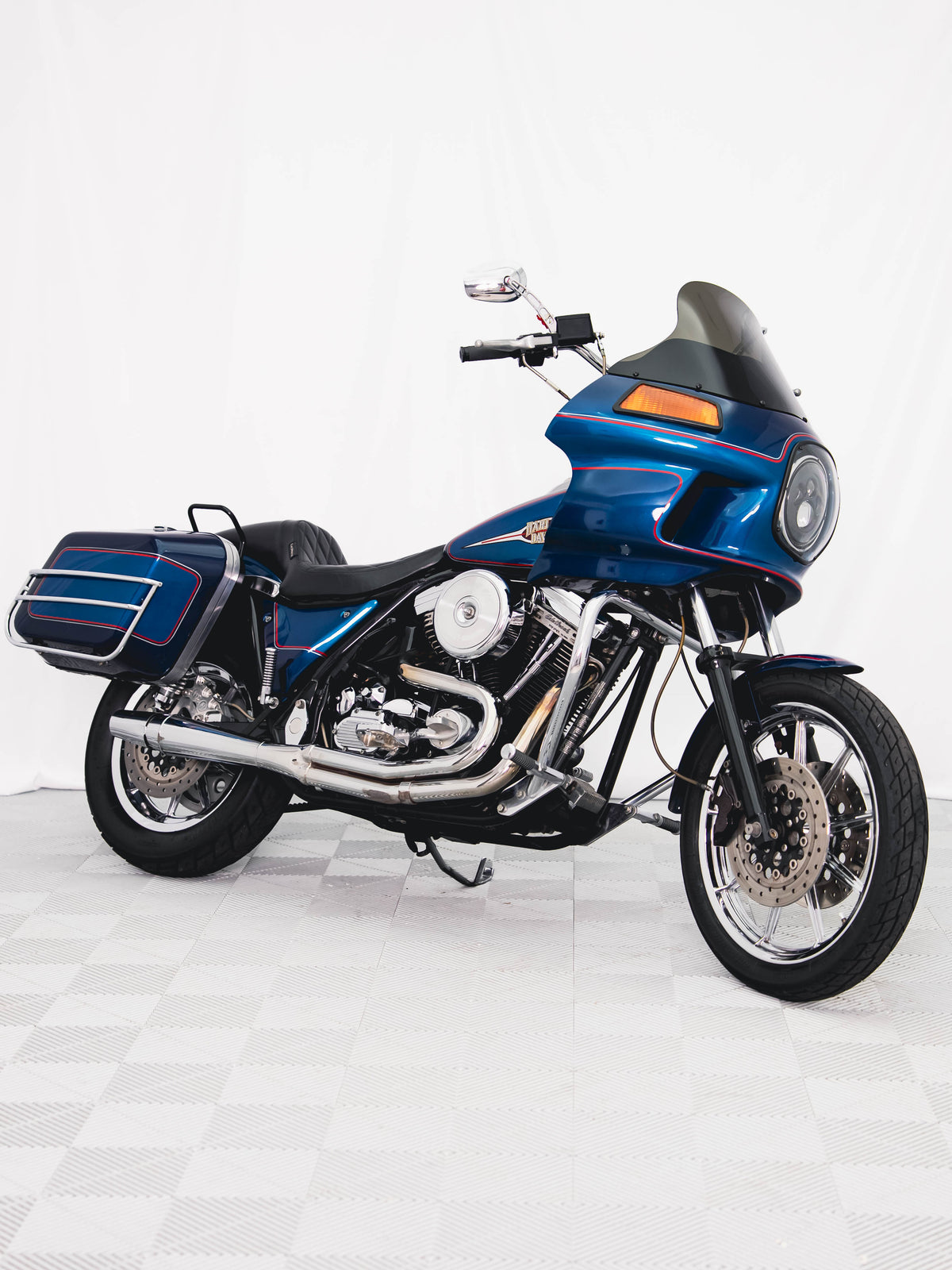 1993 FXR CONVERTIBLE SAPPHIRE BLUE