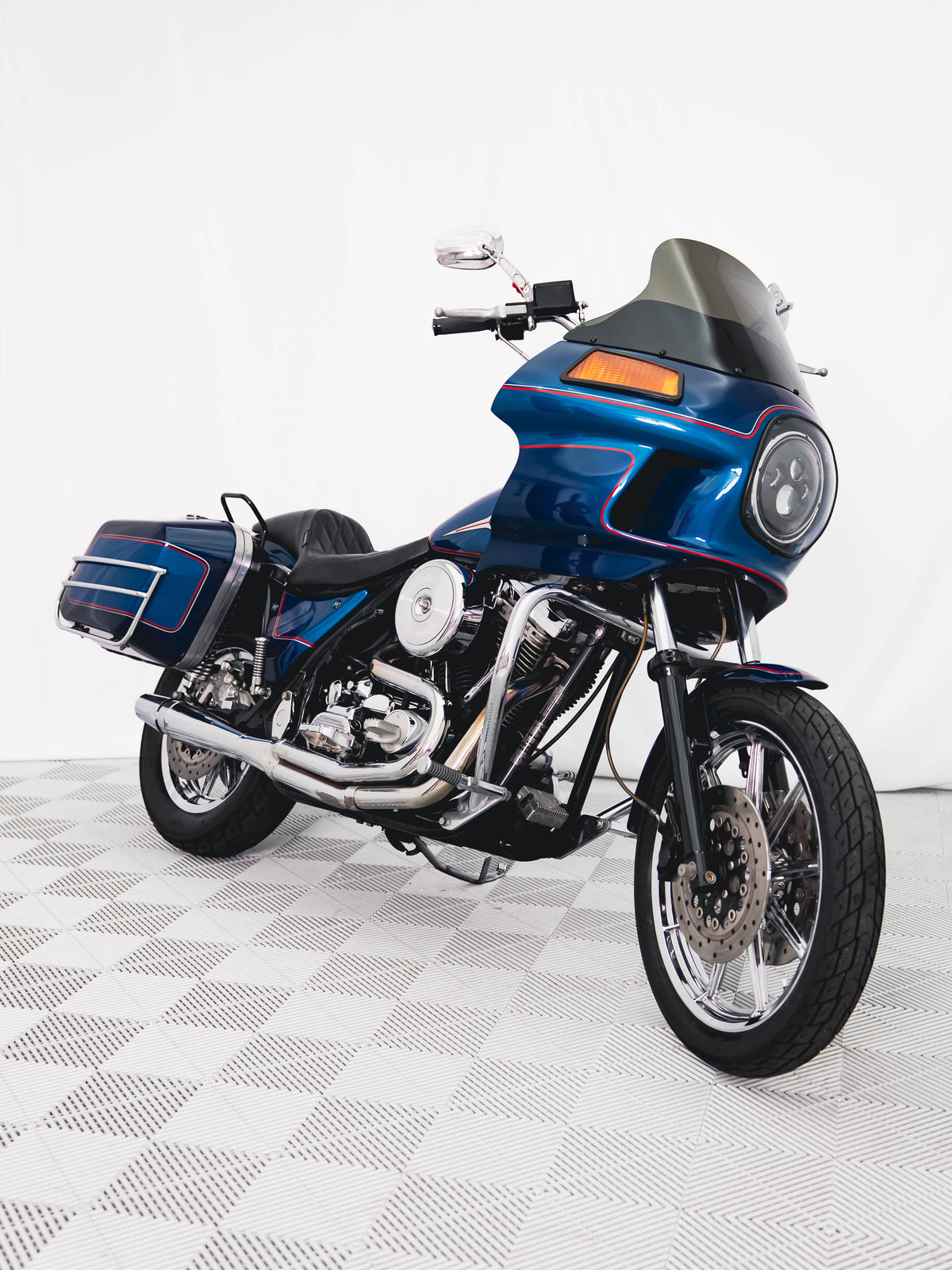 1993 FXR CONVERTIBLE SAPPHIRE BLUE