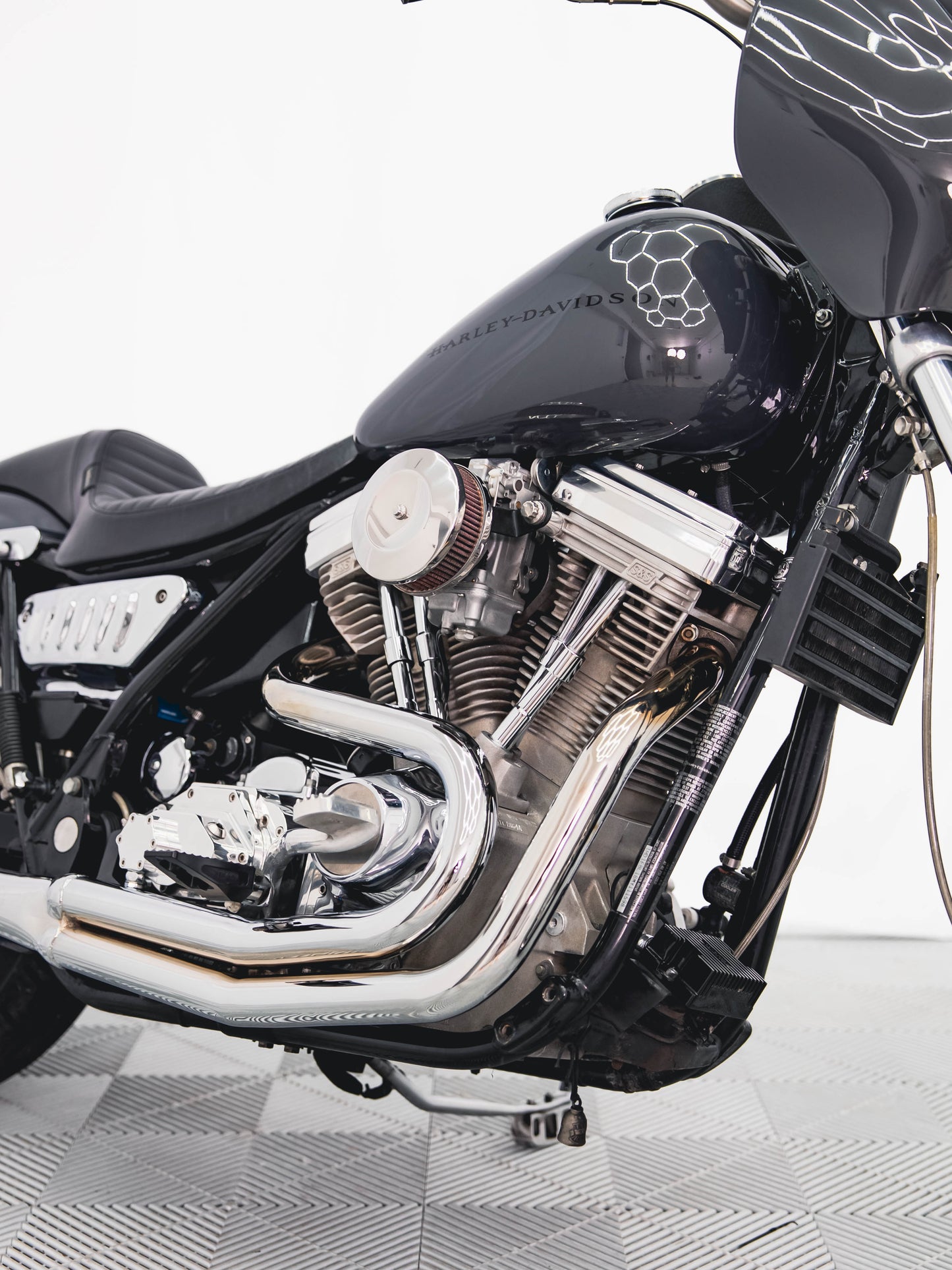 1991 FXR! 113 S&S BAKER 6 FRESH BUILD