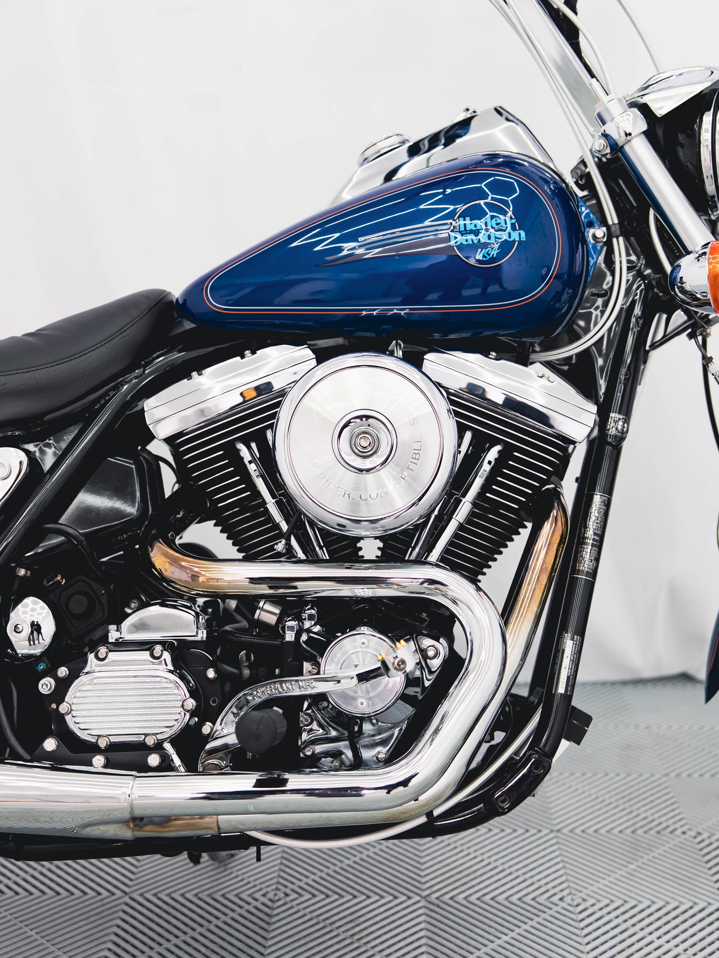 1991 FXR CANDY SAPPHIRE BLUE 11k MILES!