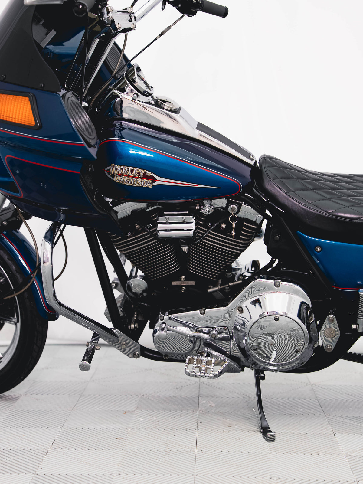 1993 FXR CONVERTIBLE SAPPHIRE BLUE