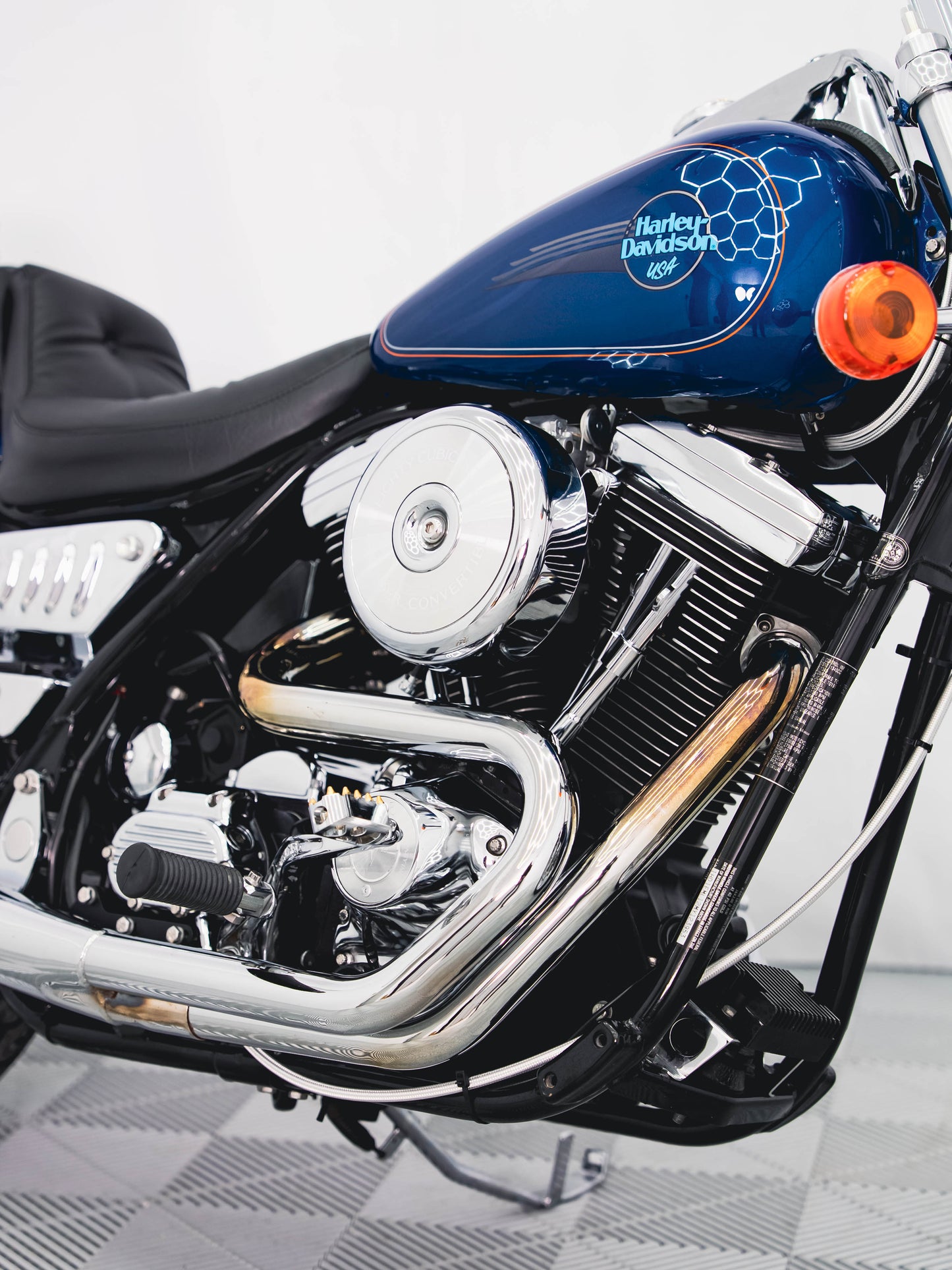 1991 FXR CANDY SAPPHIRE BLUE 11k MILES!