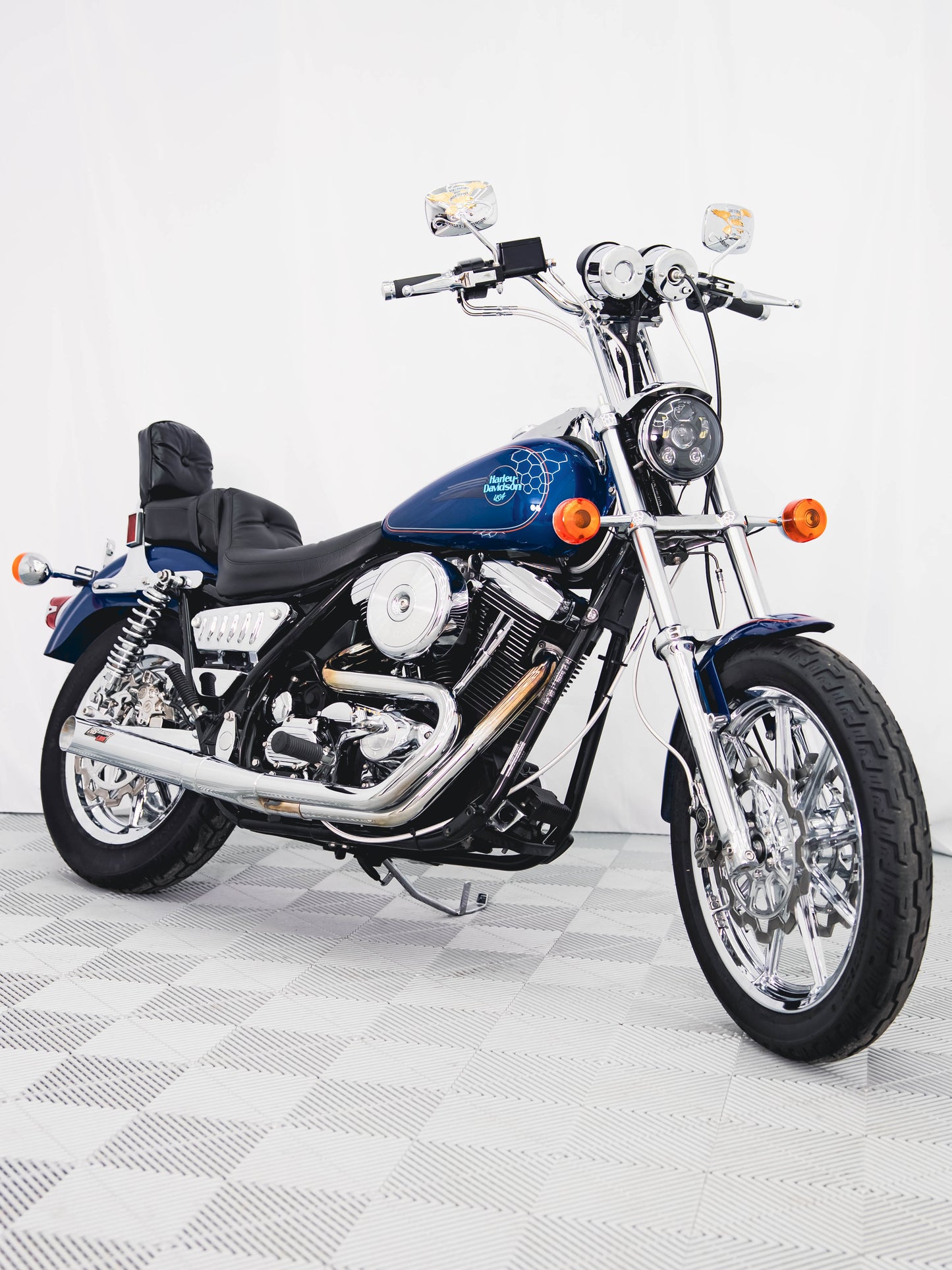 1991 FXR CANDY SAPPHIRE BLUE 11k MILES!