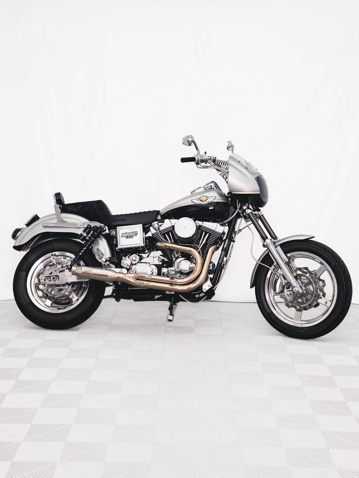 2003 FXDL 107" STROKER FRAME UP BUILD
