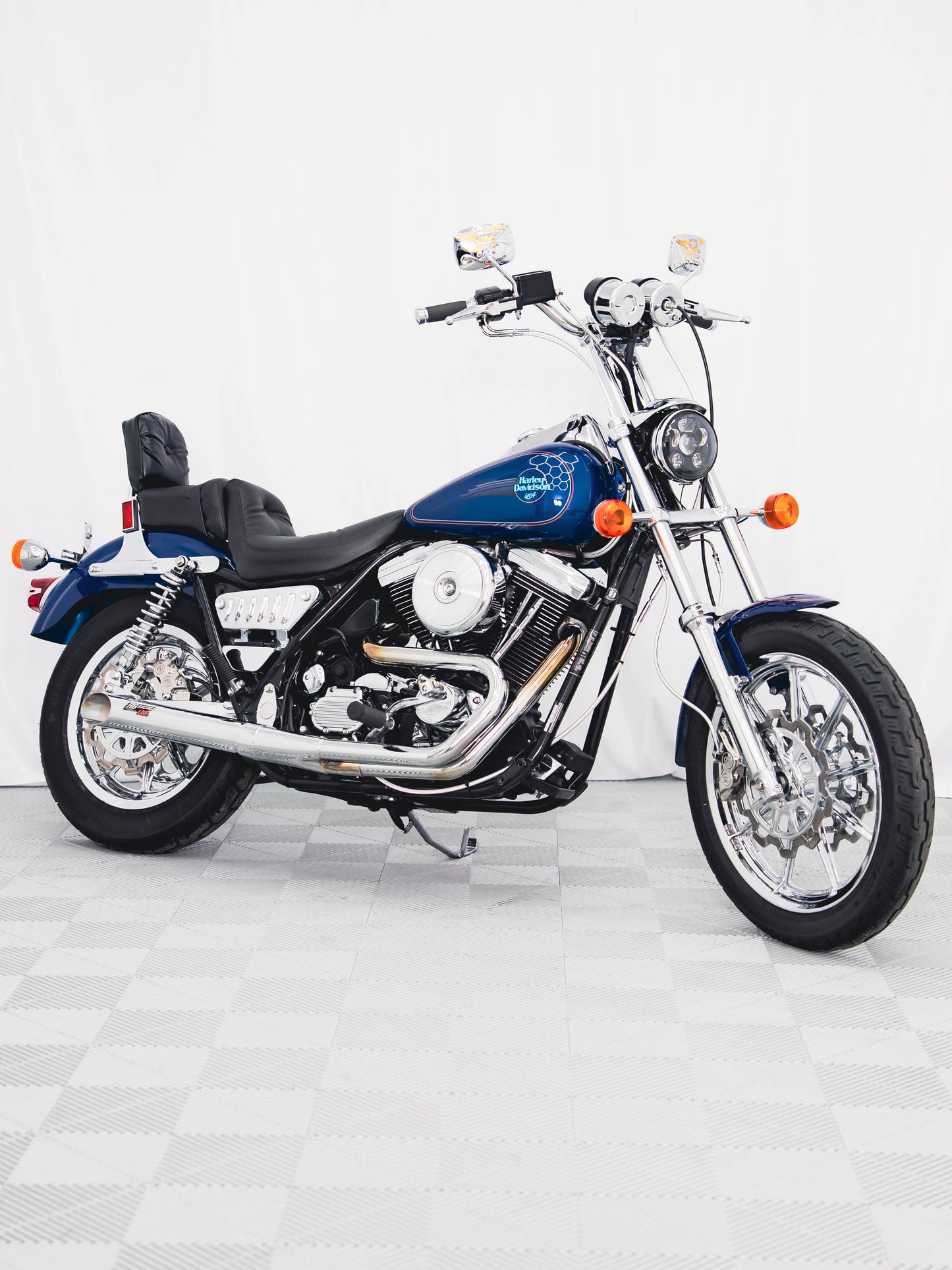 1991 FXR CANDY SAPPHIRE BLUE 11k MILES!