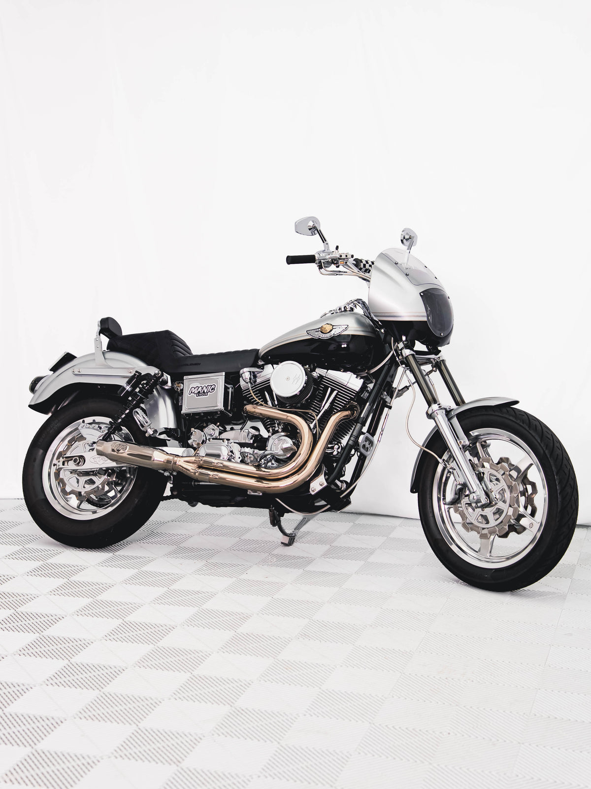 2003 FXDL 107" STROKER FRAME UP BUILD