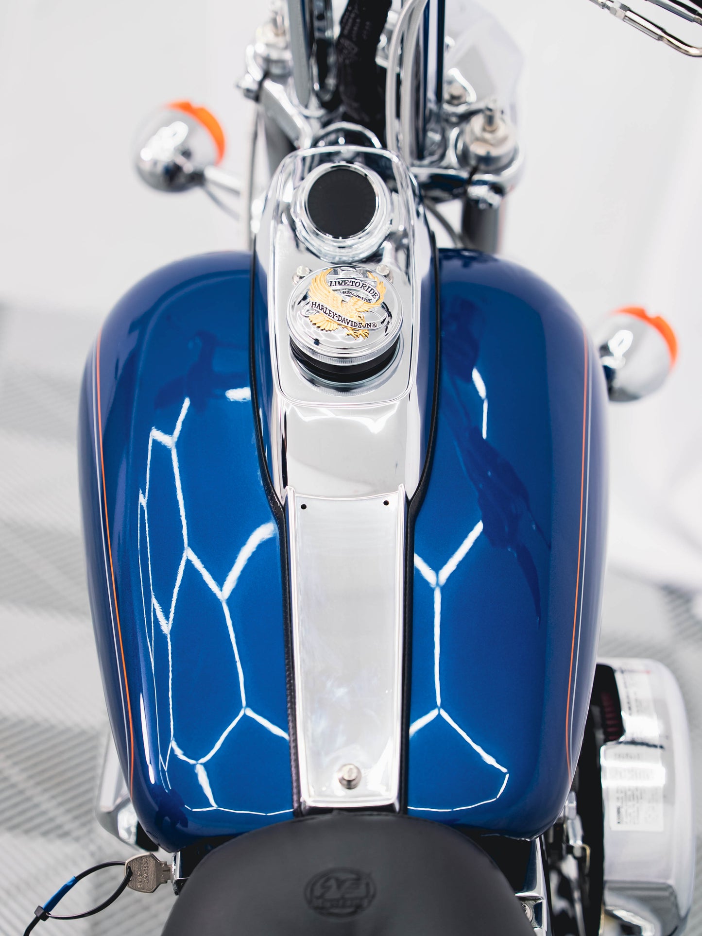 1991 FXR CANDY SAPPHIRE BLUE 11k MILES!