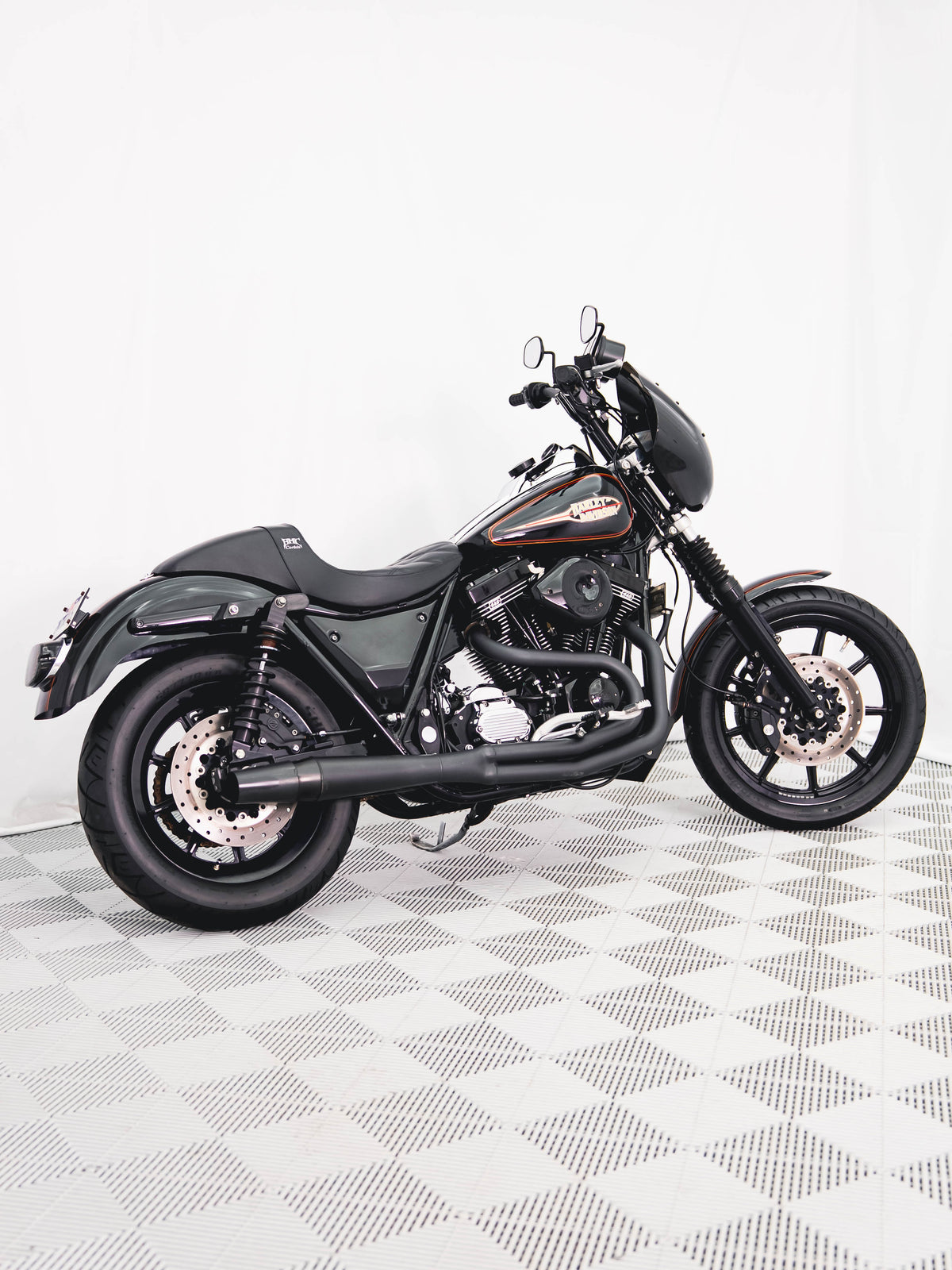 1993 FXR CONVERTIBLE S&S 124" BAKER 6