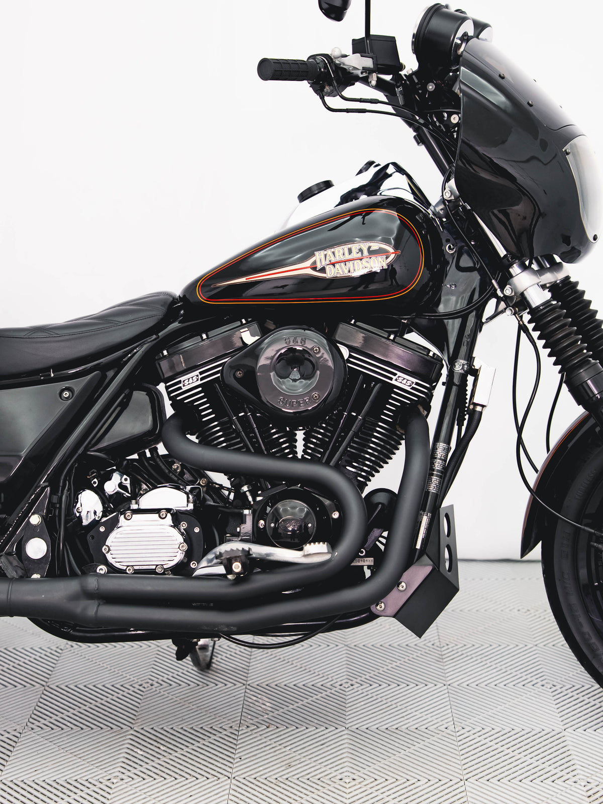 1993 FXR CONVERTIBLE S&S 124" BAKER 6