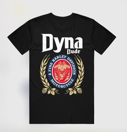 Dyna Dude T-Shirt Black