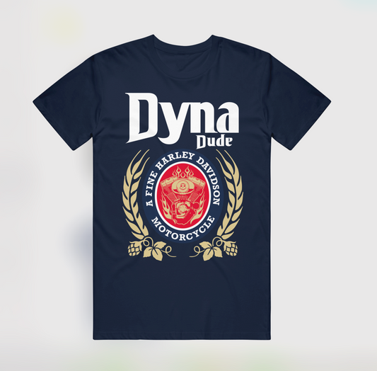 Dyna Dude T-Shirt Blue